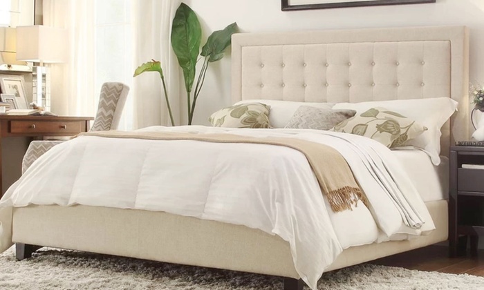 Foam Padding Bed Frame | Groupon Goods