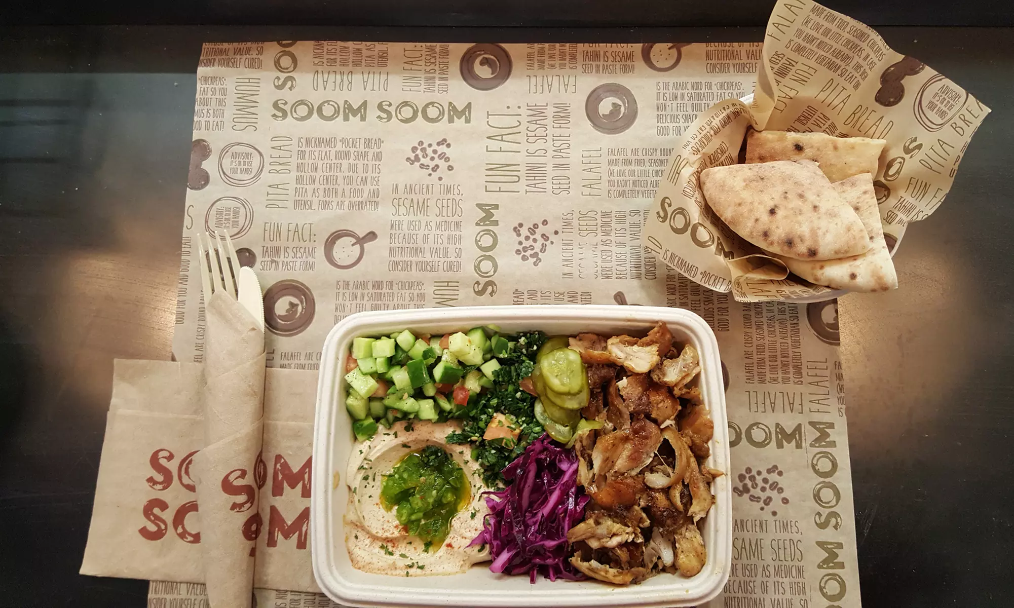 20% Cash Back at Soom Soom Fresh Mediterranean - Primary Image