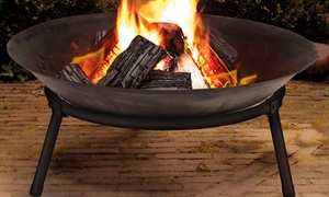 Traditional Cast Iron Fire Bowl