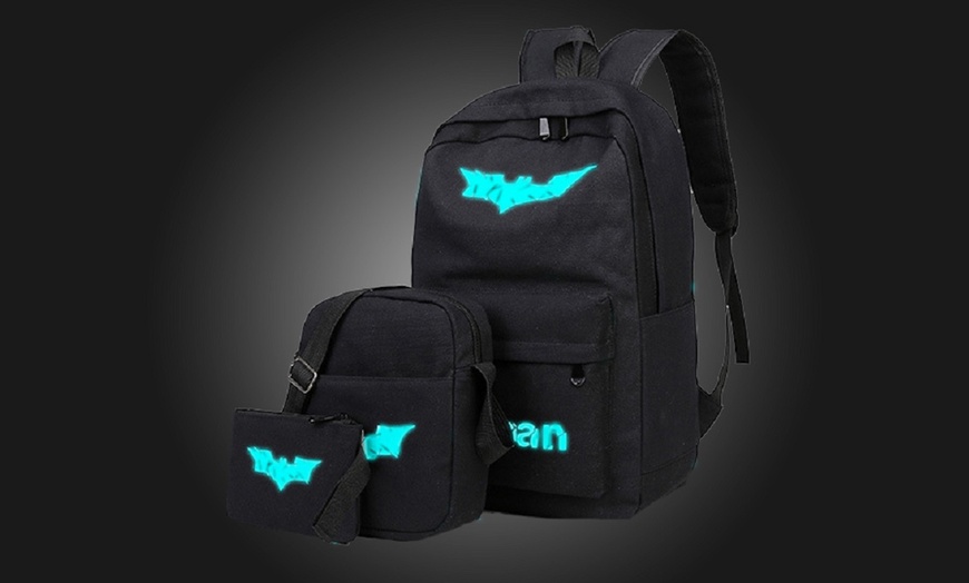 Image 6: Luminous Backpacks Three-Pc Set