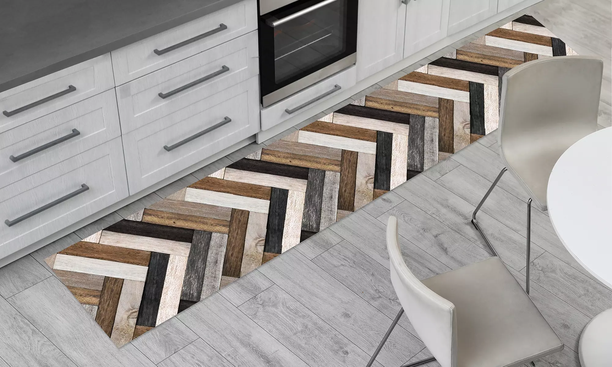 Passatoia, rotolo tappeto antiscivolo varie fantasie