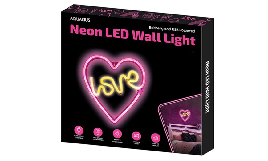 Image 7: Neon LED Wall Light