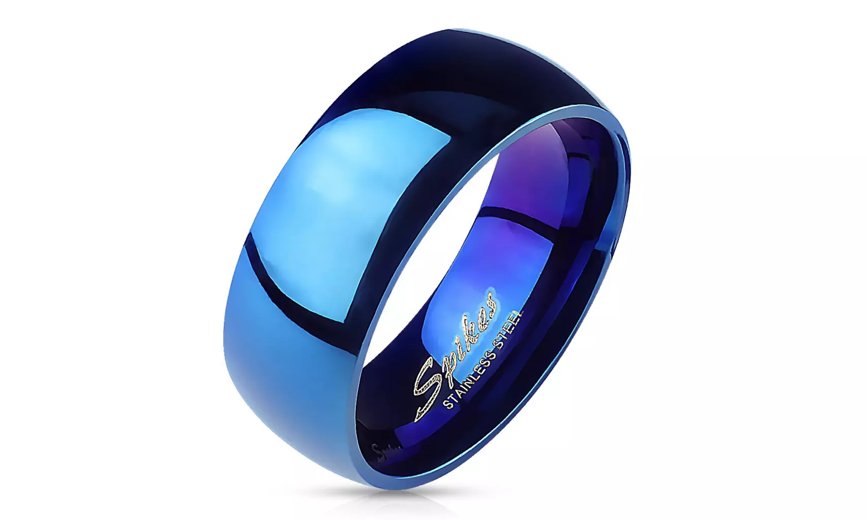 Men's Stainless Steel Comfort Fit Ring - Image 6