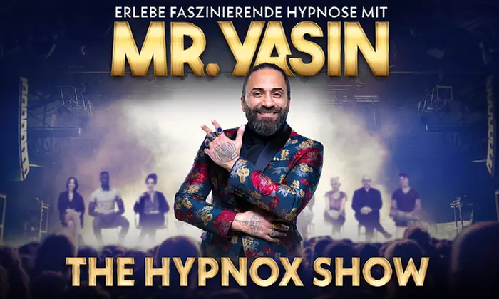 Mr. Yasin - Erlebe faszinierende Hypnose - auf großer Deutschlandtour 2025 / 2026 (30% sparen) - Primary Image