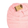 Image 30: Cheveux Corp. Women's Solid Classic CC Beanie
