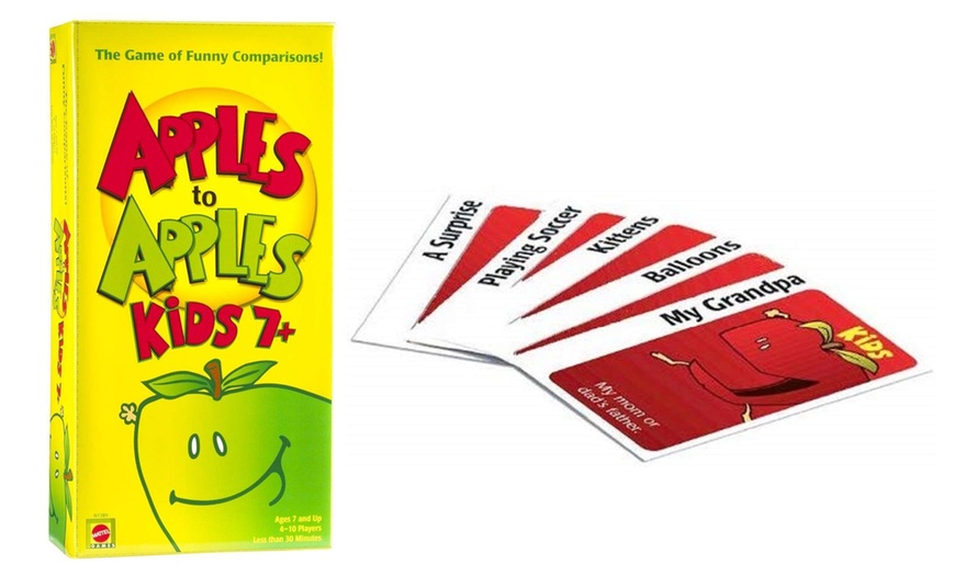 Image 1: Mattel Apple to Apples Card Game