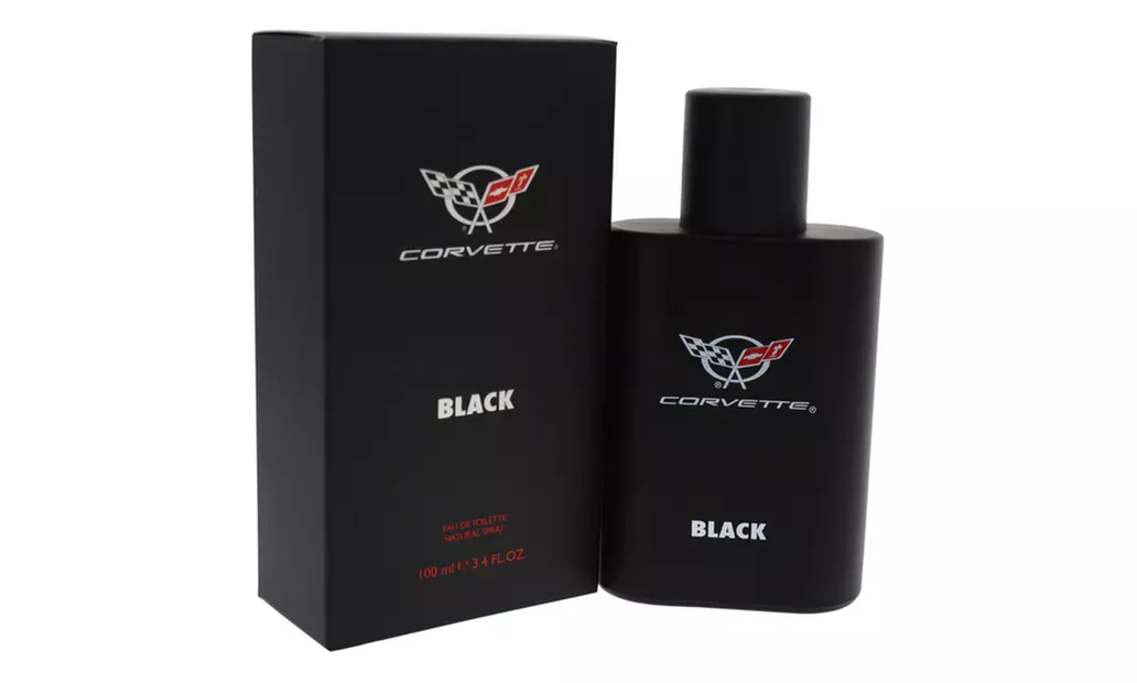 General Motors Corvette Black Eau de Toilette Spray for Men (3.4 Fl. Oz.) - Primary Image