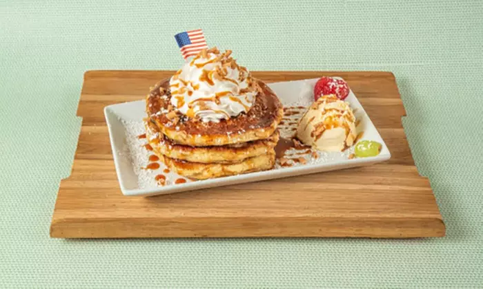 Hausgemachte American Style Pancakes für bis zu 4 Personen