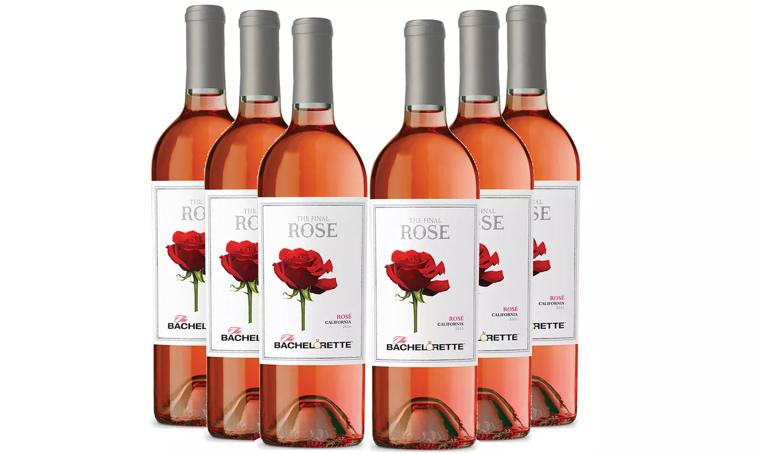 Six, 12, or 15 Bottles of The Bachelorette Rosé from Splash Wines (Up to 76% Off) - Primary Image