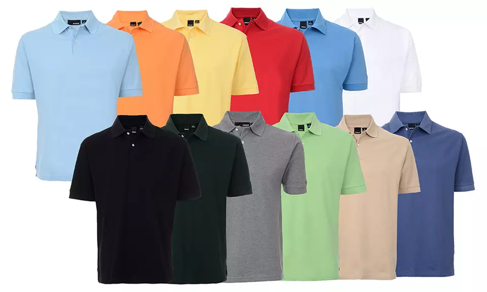 Men's Reebok Pique Polos - Primary Image