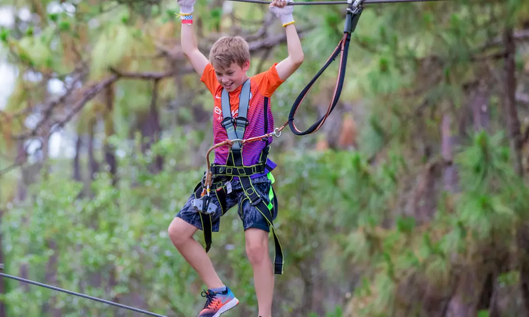 $84 for Two Adult or Junior Treetop Obstacle & Zipline Tickets at TreeUmph! ($113.90 Value) - Primary Image