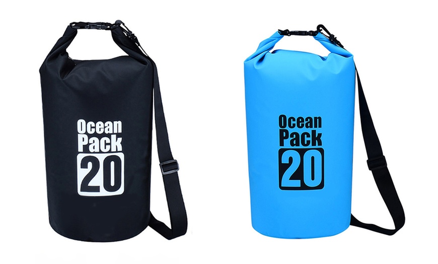 Image 43: One or Two Waterproof Floating Duffel Dry Bags