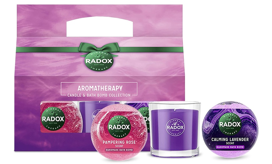 Image 3: Up to Four Three-Piece Radox Candle and Bath Bomb Gift Sets