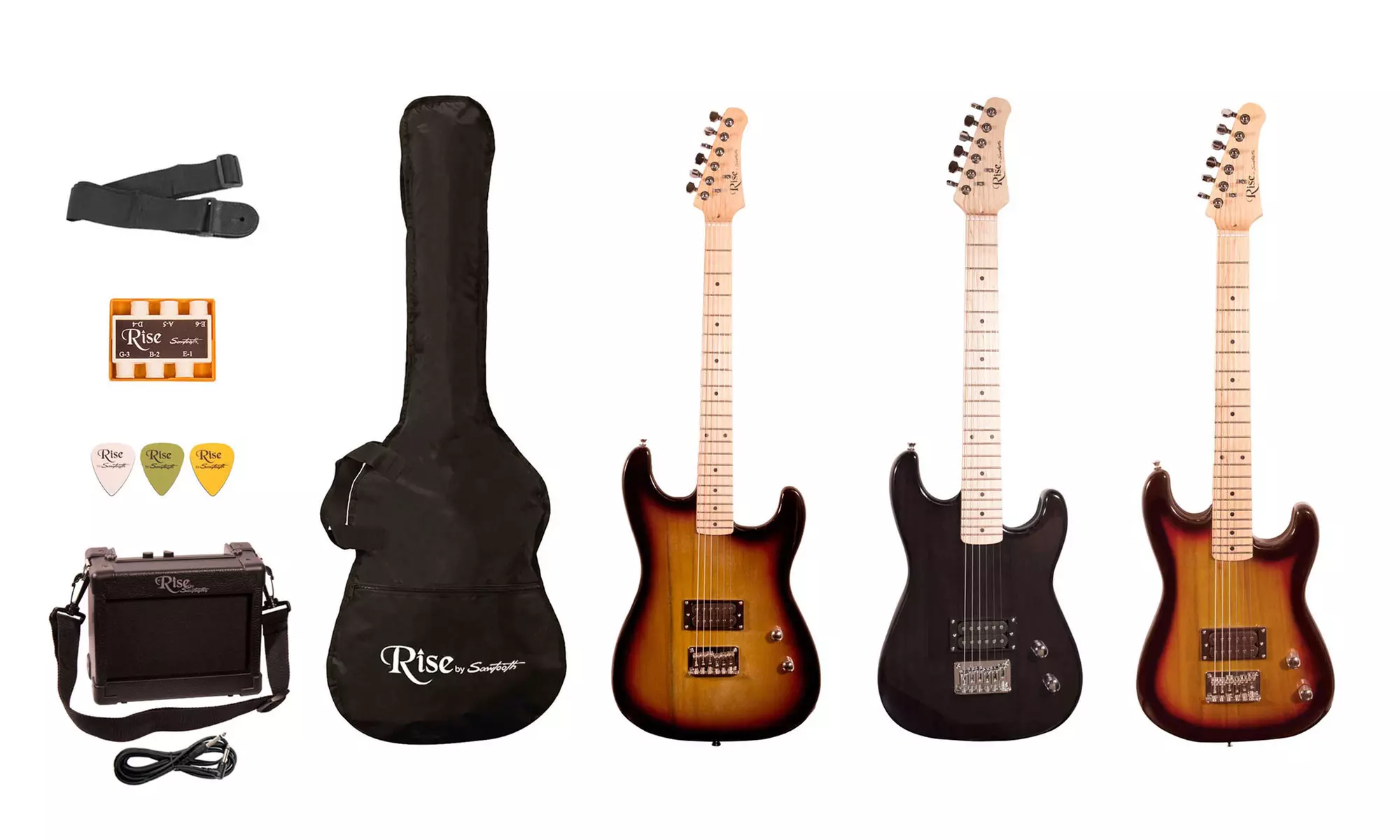 Rise by Sawtooth Beginner's Electric-Guitar Kit - Primary Image