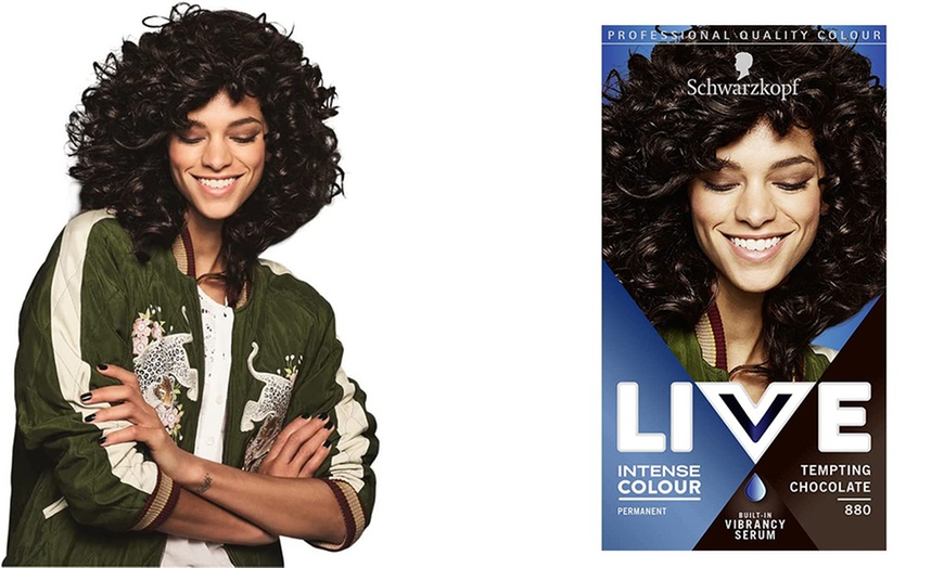 Image 28: 1 ou 2 boîtes de teinture cheveux "Live Intense Colour" de Schwarzkopf