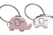 1 o 2 parejas de llaveros elefante en amor disponible en 2 colores - Second Medium