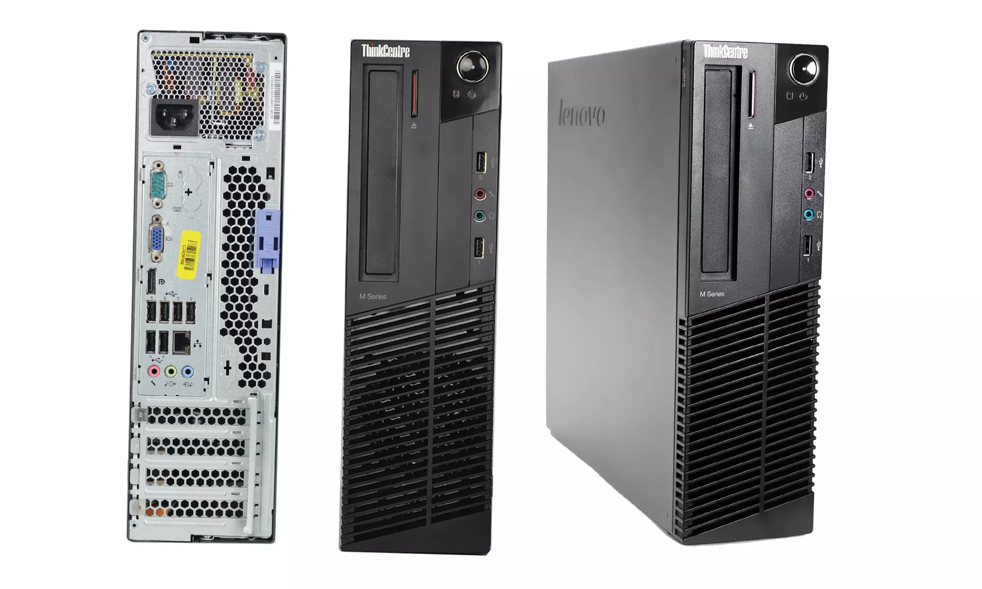 Lenovo ThinkCentre M81 Desktop with Intel Core i3-2100 CPU, 4GB RAM, and 250GB HDD (Refurbished) - Primary Image