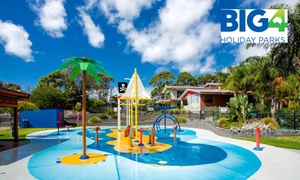 Merimbula: 1- to 3-Night Holiday Park Stay with Wine