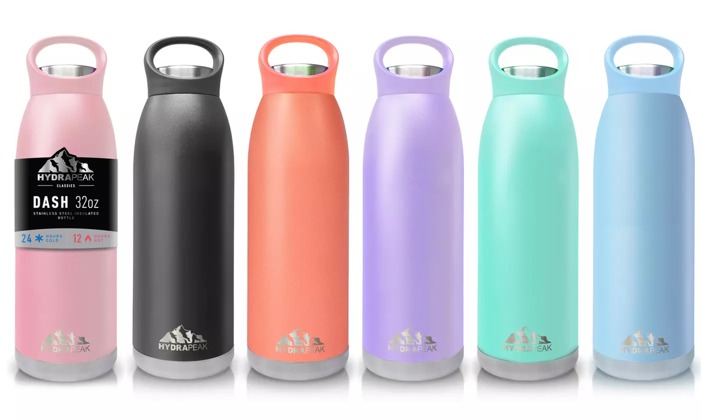 HydraPeak Dash Sports Vacuum-Insulated Stainless Steel 32-Ounce Water Bottle - Primary Image