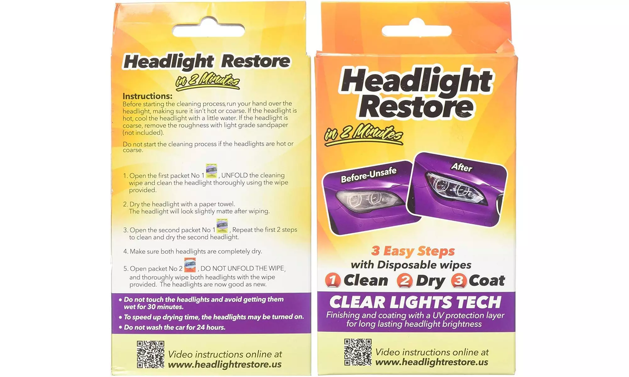 Kit de restauration de phares