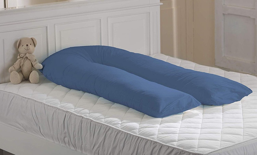 Image 4: U-Shape Full Body Support Pillow