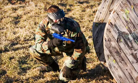 Paintball with Equipment for One, Two, or Four at Jaegers Paintball Complex (Up to 67% Off) - Primary Image