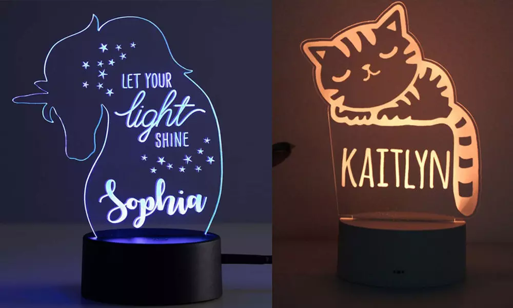 One or Two Illusion Night Light