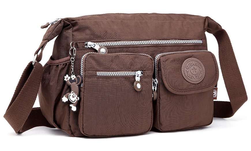 Image 11: Multi-Compartment Crossbody Bag