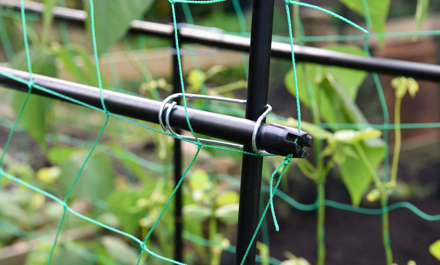 Image 3: 1.8m x 1.8m Garden Pea and Bean Tunnel