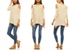 Women's Cold-Shoulder Tunic - Second Medium