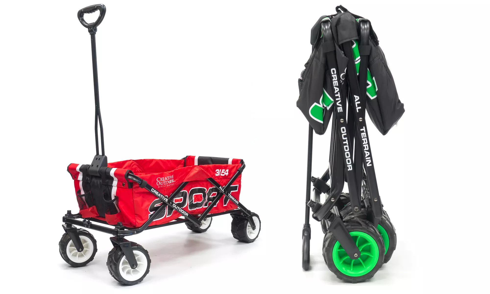 Creative Outdoor Sport All-Terrain Folding Wagon - Primary Image