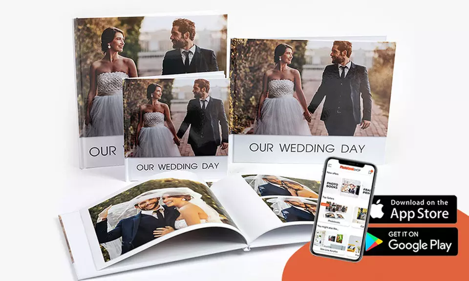 Personalised Photobook via PhotobookShop App; Delivery not Included