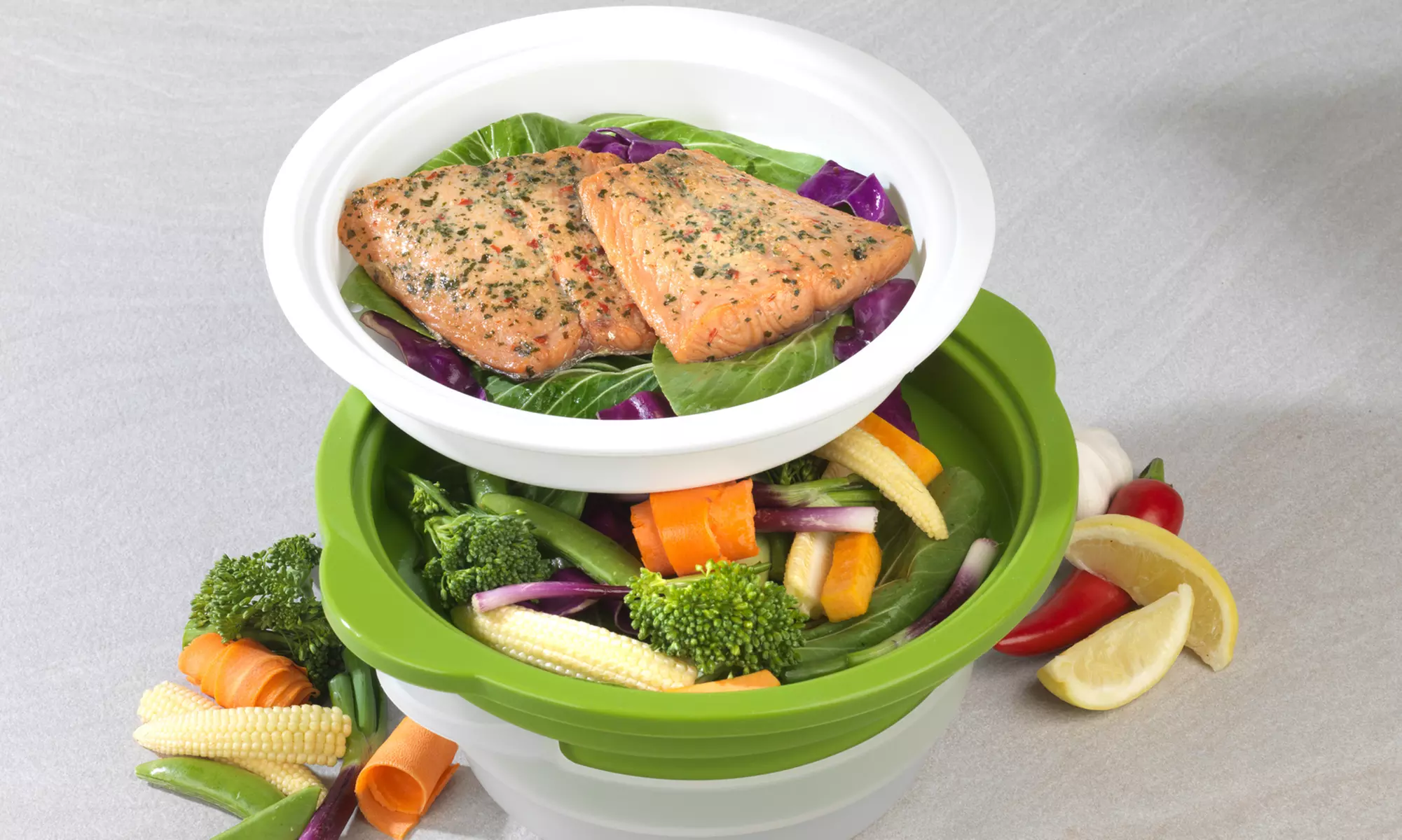 Cuiseur Vapeur micro ondes Salter - Primary Image