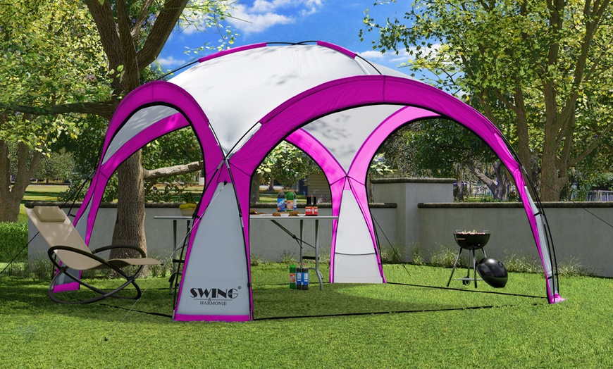 Image 9: Pavillon de jardin "DomeShelter" de la marque Swing & Harmony