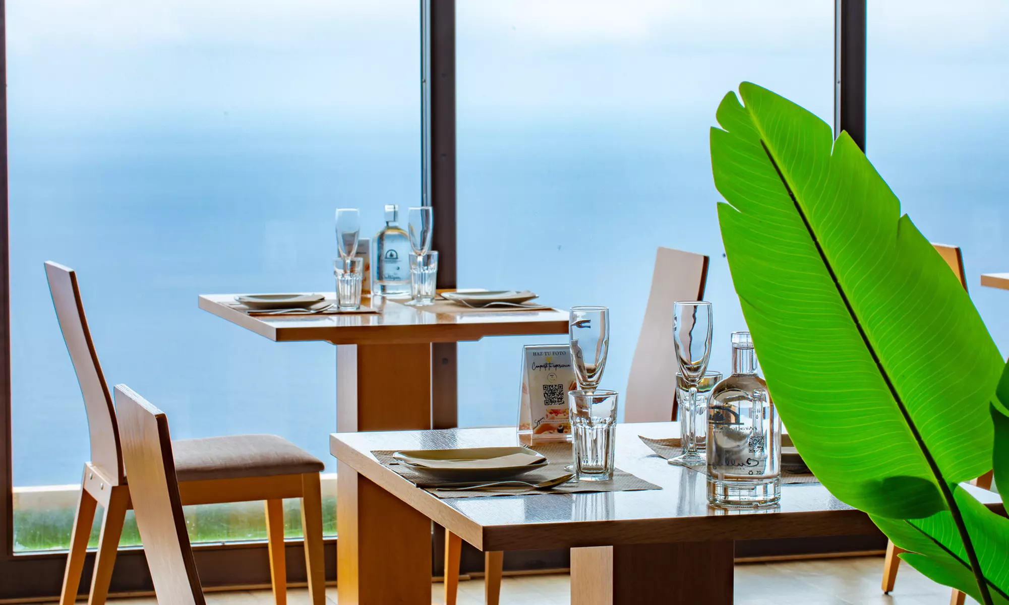 Menú degustación para 2 personas con vistas panorámicas