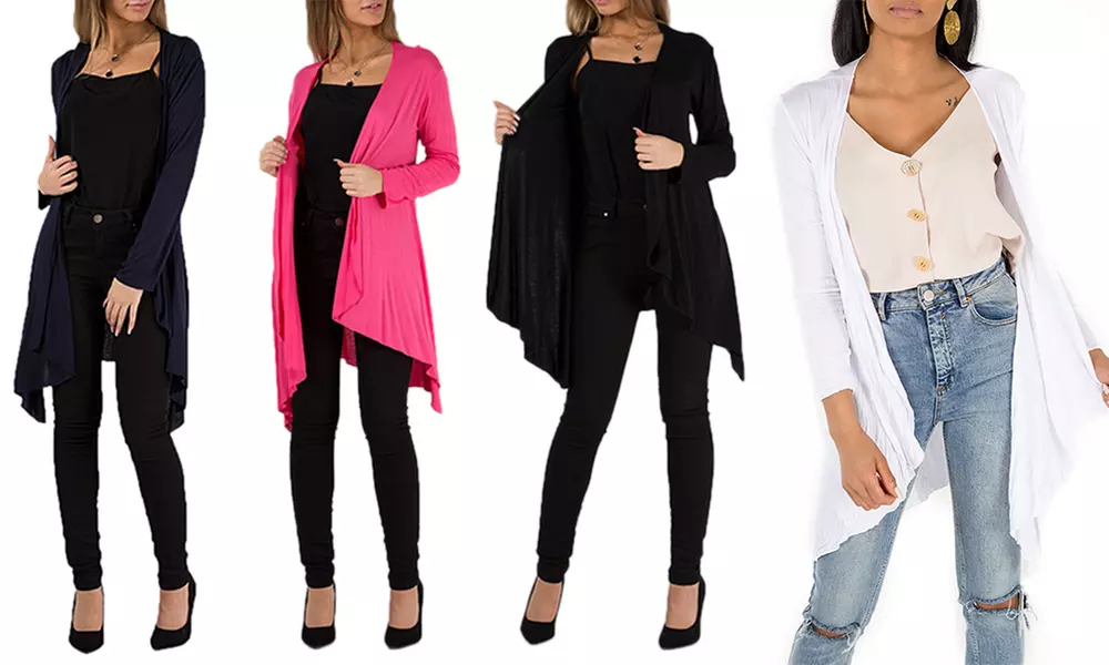 Cardigan cascade oversize QED London - Primary Image