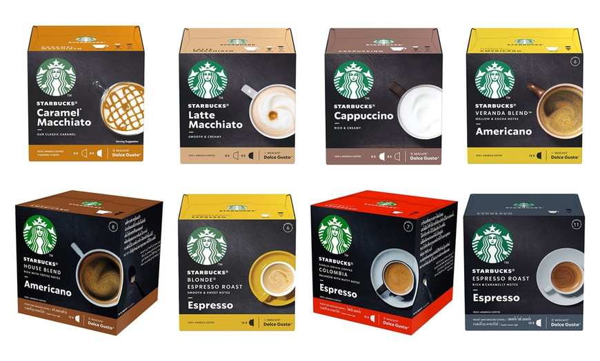 Image 1: 36 Starbucks Dolce Gusto pods