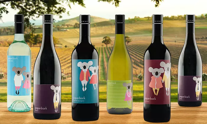 Six Bottles of Paperbark Wine from Australia from Heartwood & Oak (61% Off) - Primary Image