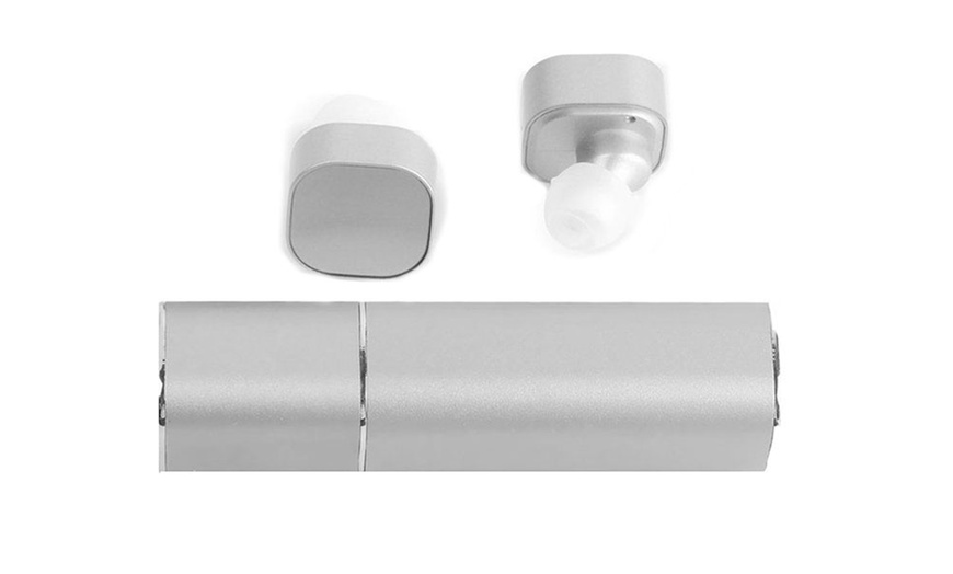 Image 7: Two-in-One Bluetooth Earbuds
