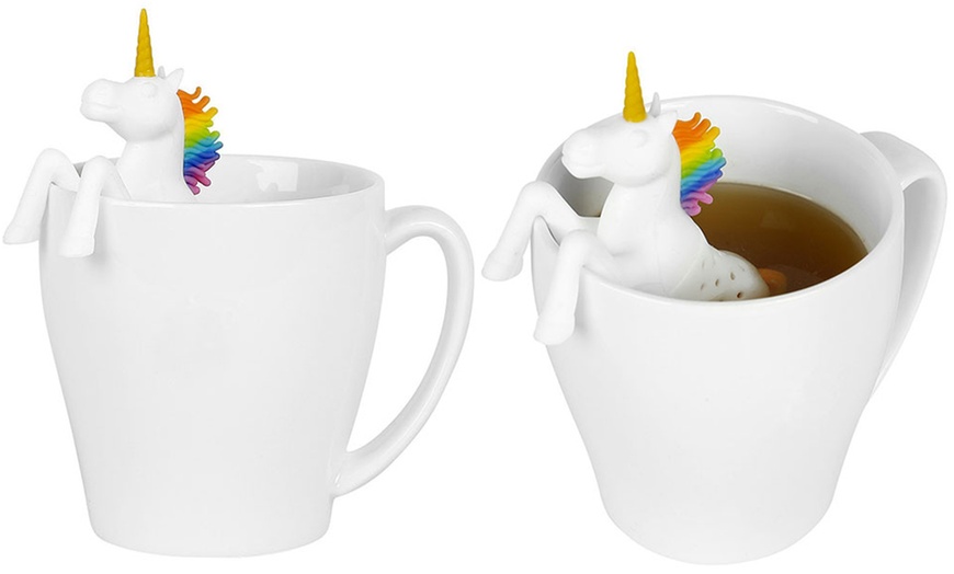 Image 6: Infusor de té unicornio  