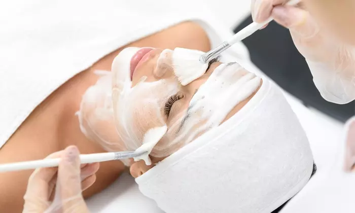 One or Three Dermaplaning with LED Light Treatment