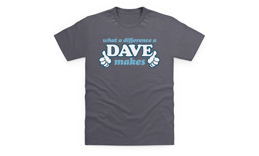 Image 7: Dave Novelty T-Shirts
