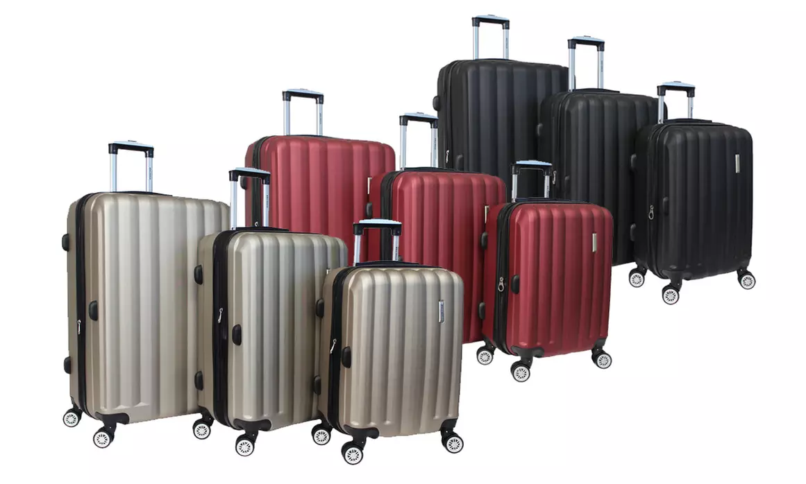 World Traveler Adventure Lightweight Spinner Luggage Set (3-Piece) - Primary Image