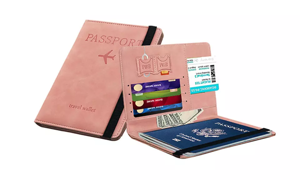 Porte-passeport étanche RFID