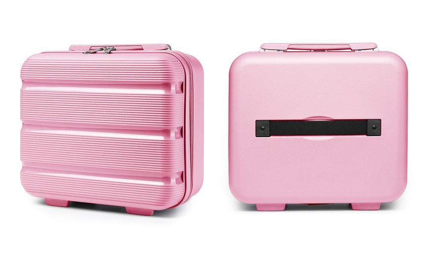 Image 3: Kono Hard Shell PP Suitcase