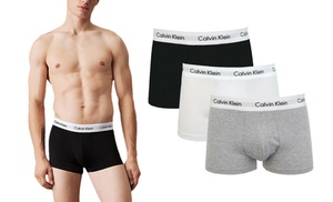 Three Packs of Calvin Klein Men's Boxers