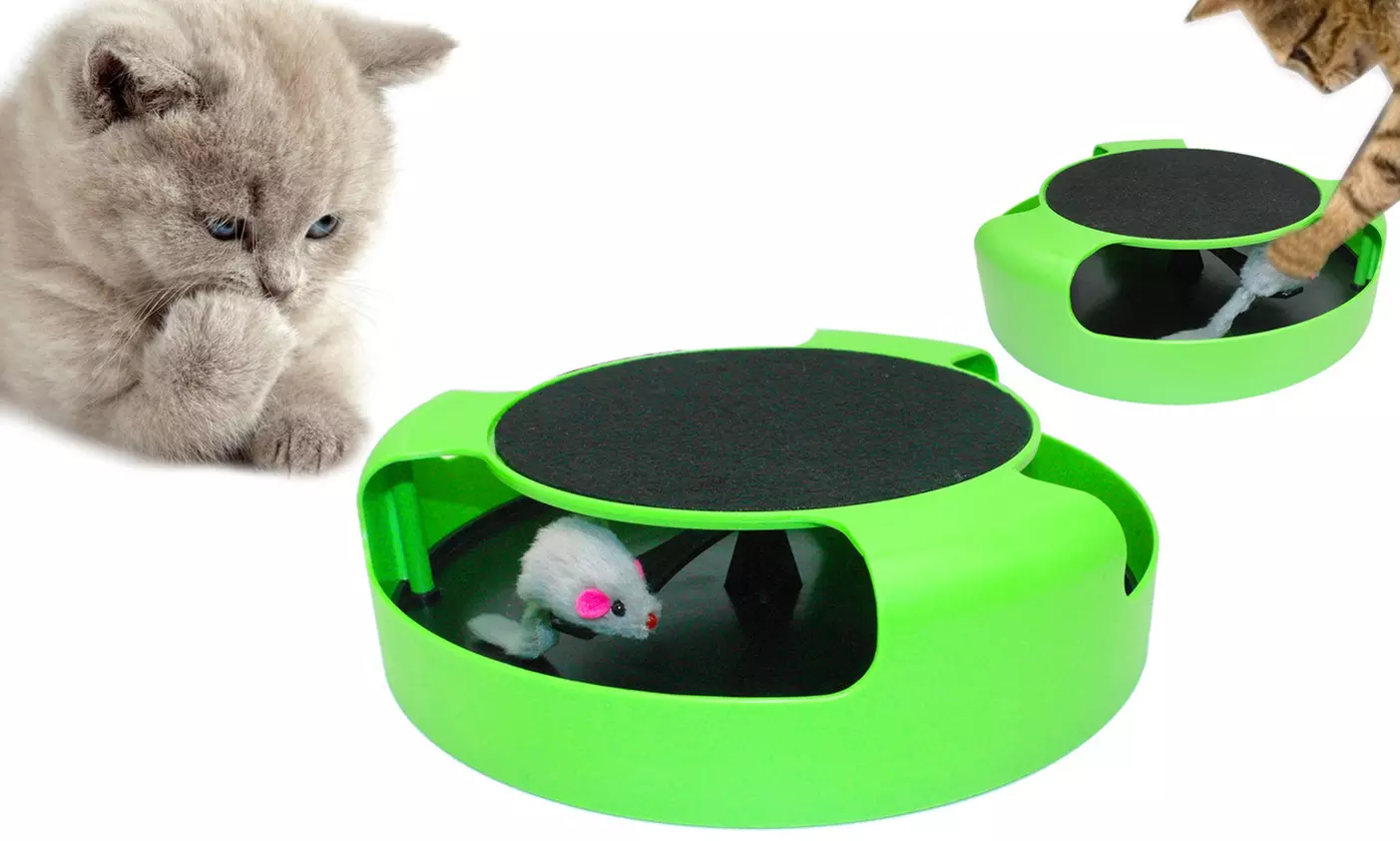 Jouet pour chat avec peluche souris - Primary Image