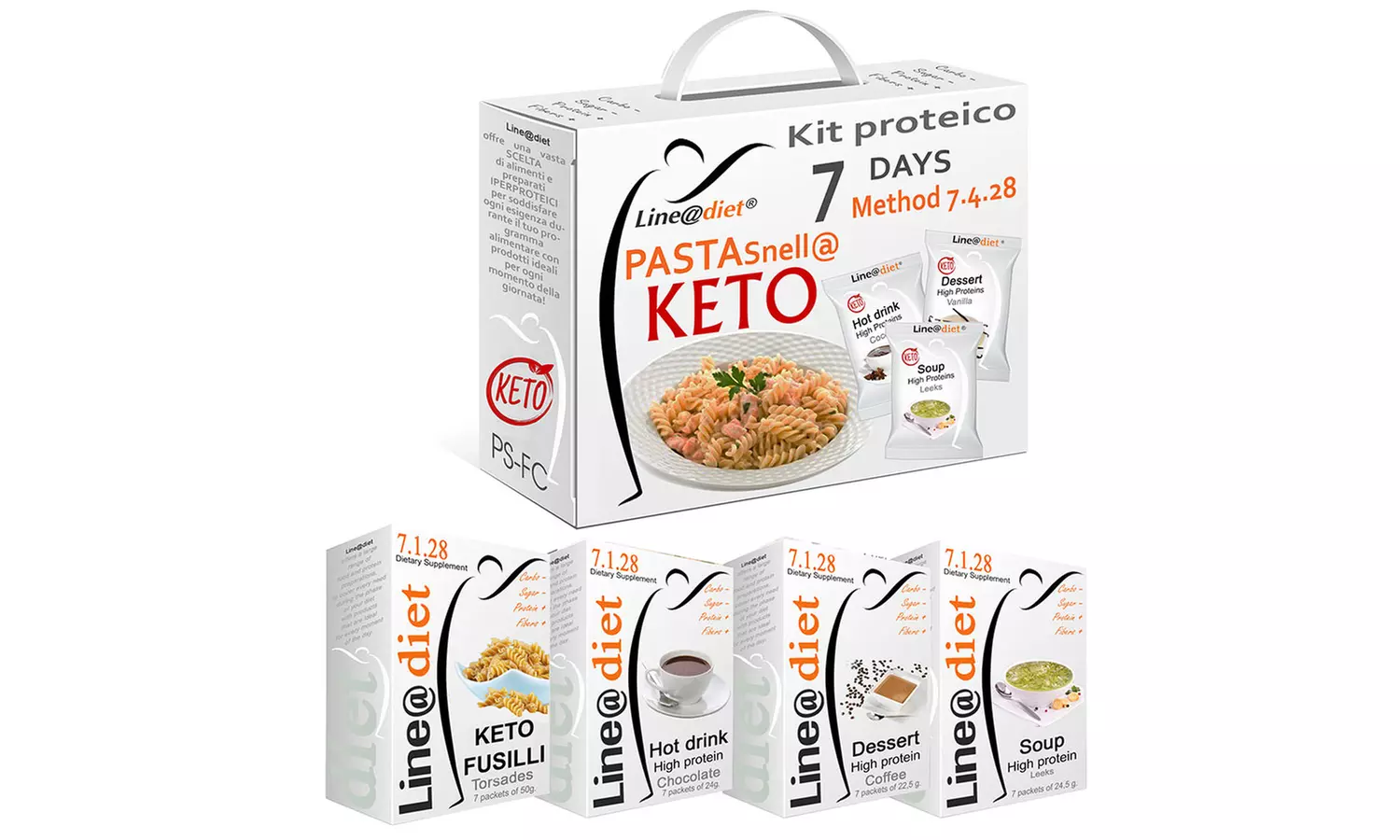 Kit de 7 días de Dieta Proteica Line@diet