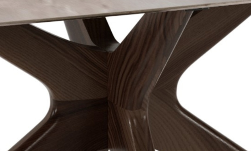 Image 3: Tavolo fisso Thiago con top in ceramica