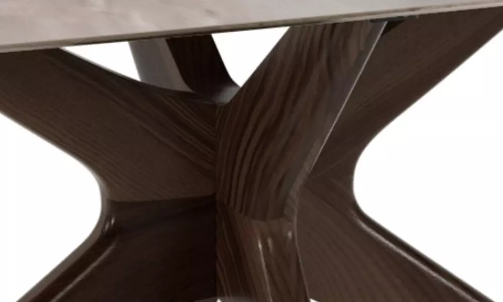 Tavolo fisso Thiago con top in ceramica